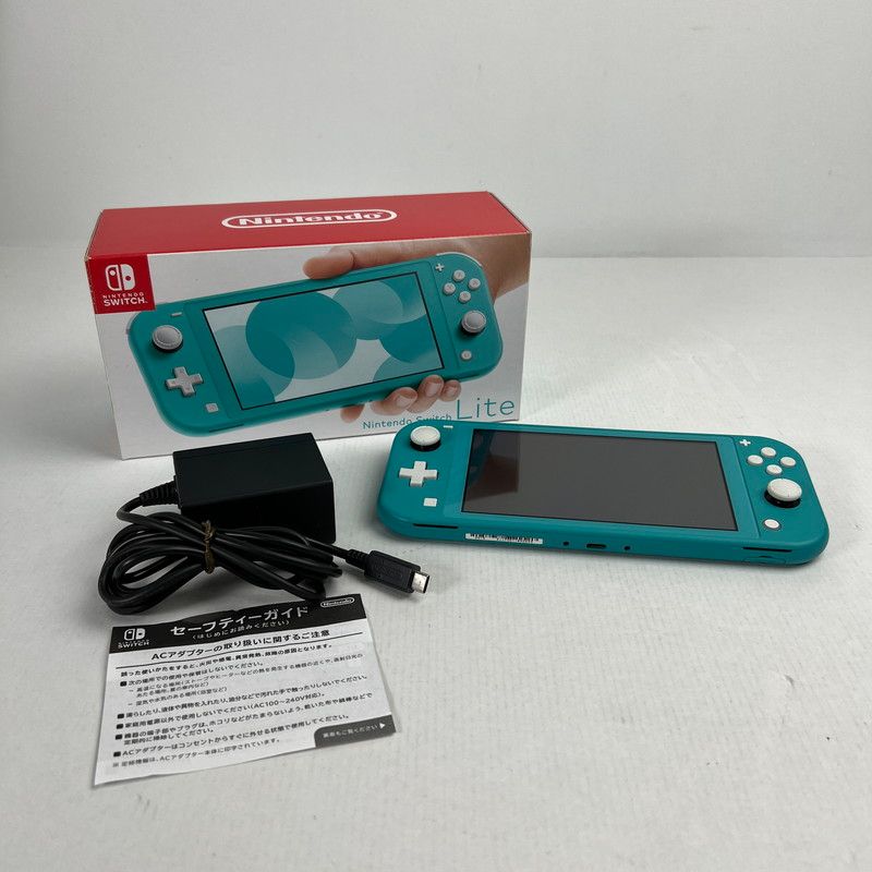 【中古品】 Nintendo Switch Lite ニンテンドー スイッチ ライト 本体 ターコイズ 【034-260523-mh-14-fuz】