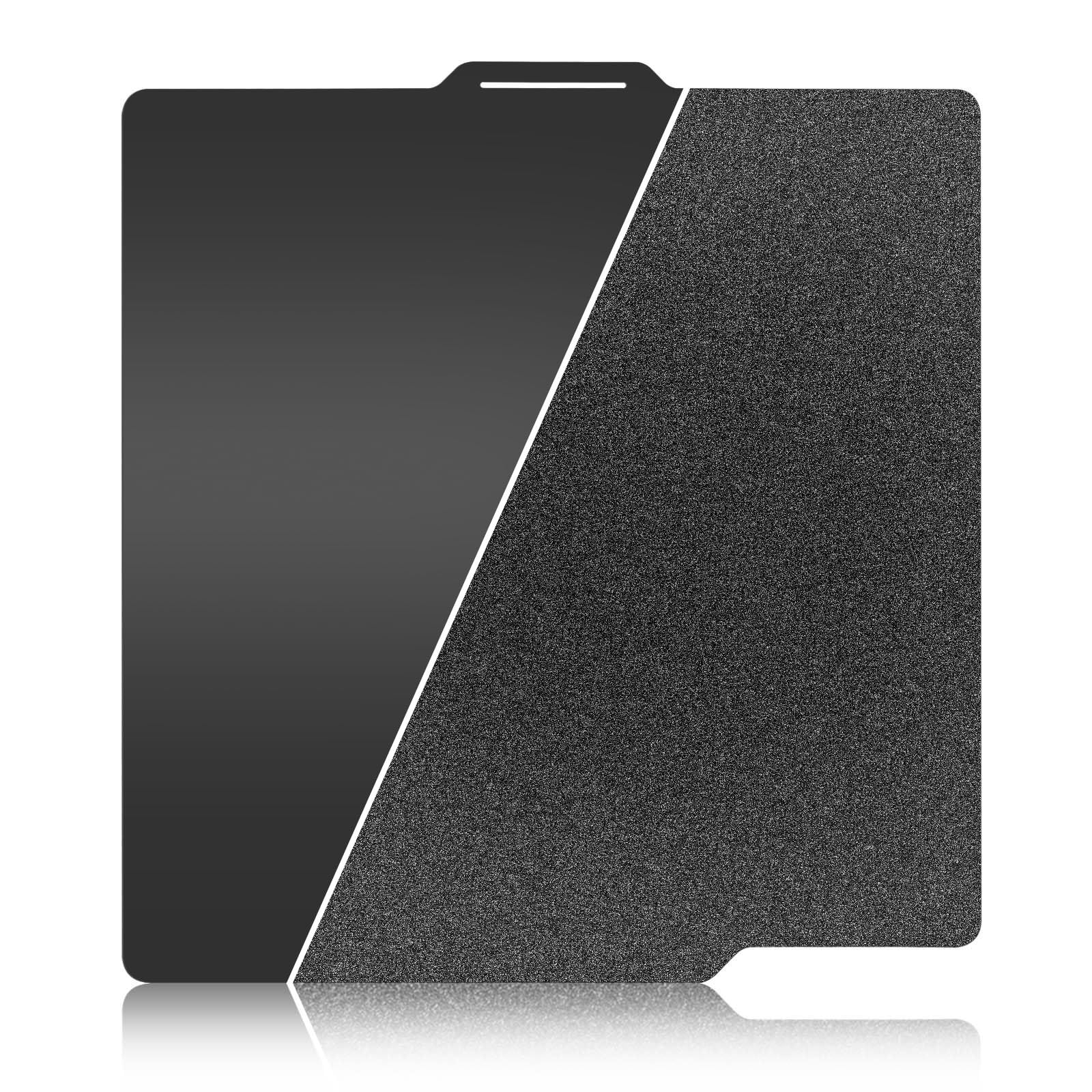 両面 PEI テクスチャー PEI+スムース PEI ビルドプレート 257x257mm for Bambu Lab X2D/X1/X1C/X1E/P1P/P1S/P2S/A1に適用 スプリングスチールプレート バンブーラボ用 加熱ベッド 3Dプリンタービルe