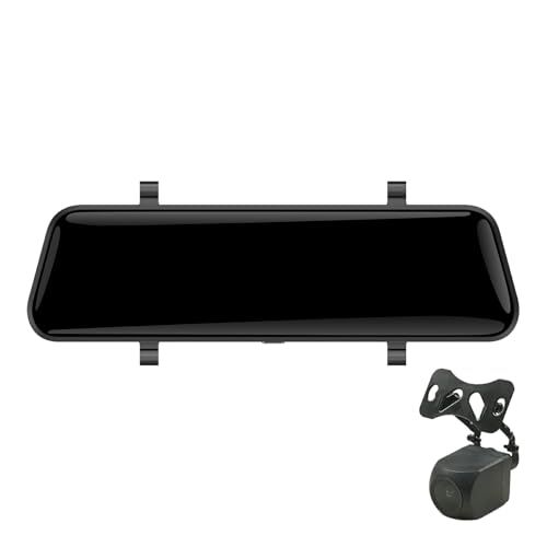 ベストアンサー ドライブレコーダー ミラー型 前後同時録画 9.66インチ 日本車仕様 ドラレコ 前後 駐車監視 カメラ ミラー一体型 タッチパネル ルームミラー 12V 24V ミラー デジタルインナーミラー(沖縄・離島の方不可) 5d18cf69