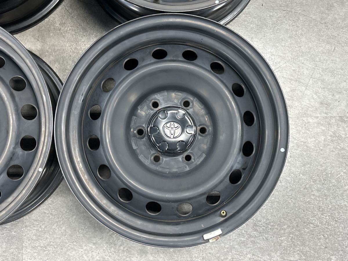 トヨタ FJクルーザー 純正スチール 7.5-17+15 6H139.7 17インチ 