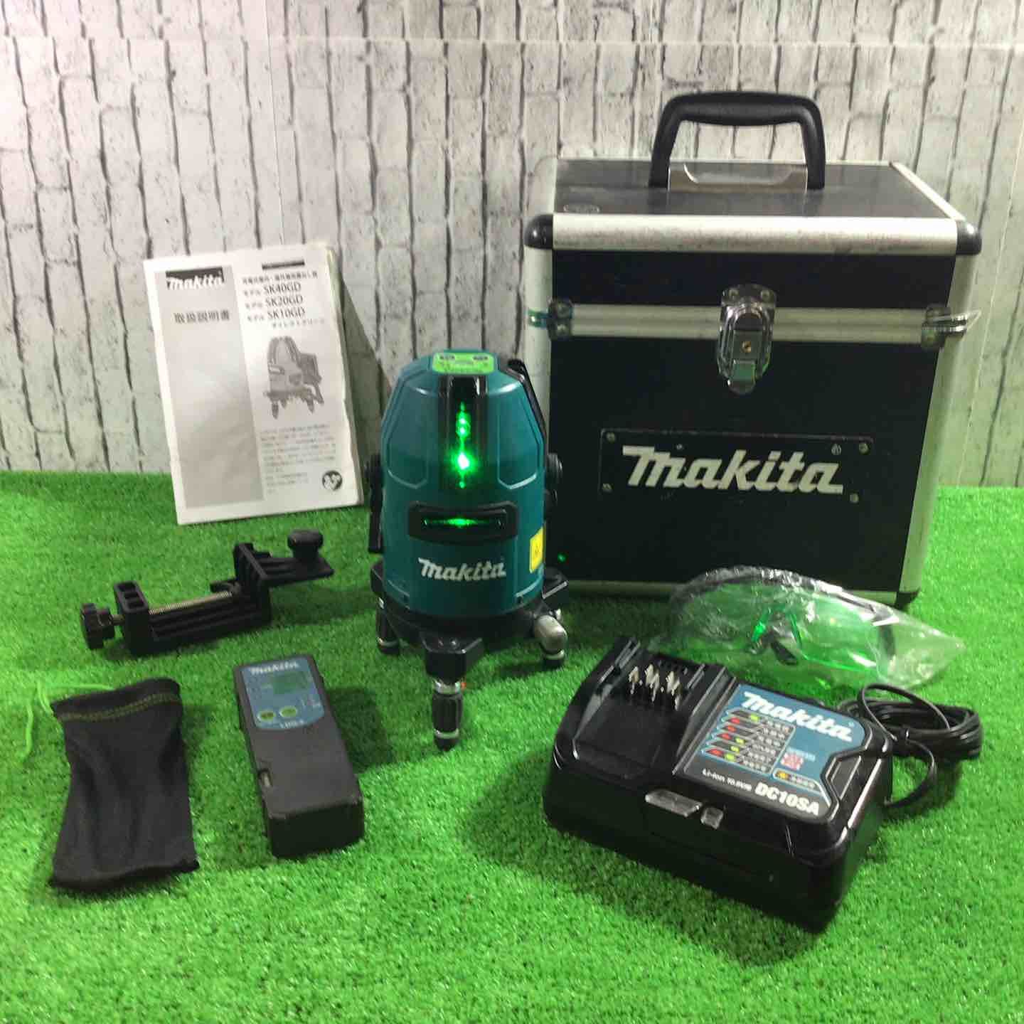 ★マキタ(makita) 10.8Vグリーンレーザー墨出し器 SK20GD 10.8V 動作確認済【川口店】