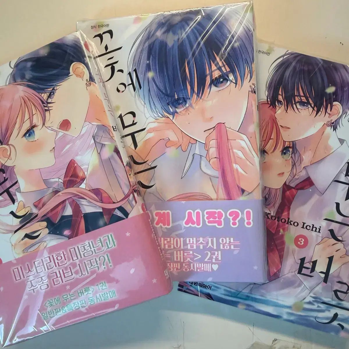 花に 大根 癖 1 - 3 巻 オール初版 アニメイト 特典 純情漫画