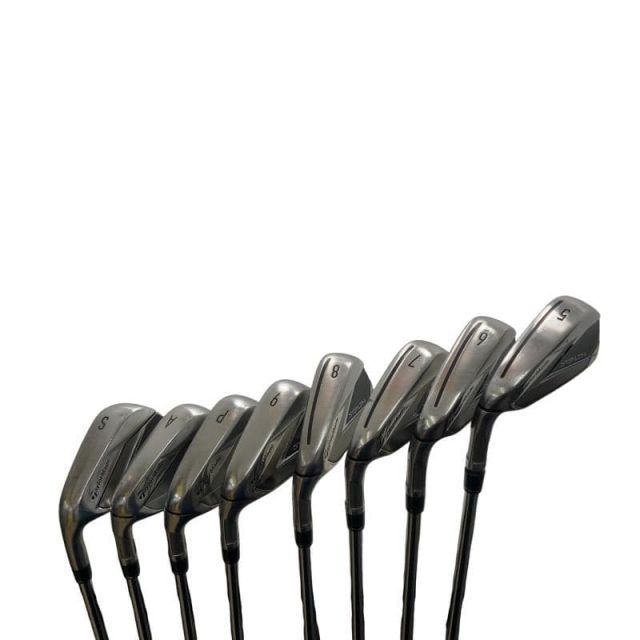 【中古】 テーラーメイド STEALTH 8S レフティ アイアンセット IR KBS MAX MT85 JP (フレックスS) メンズ 男性用 左利き レフティ 左用 Cランク ゴルフクラブ