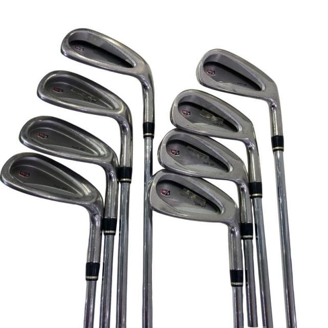 【中古】 ウィルソン Wilson staff Tab III 8S アイアンセット IR NS PRO 850GH (フレックスS) メンズ 男性用 右利き 右用 Cランク ゴルフクラブ