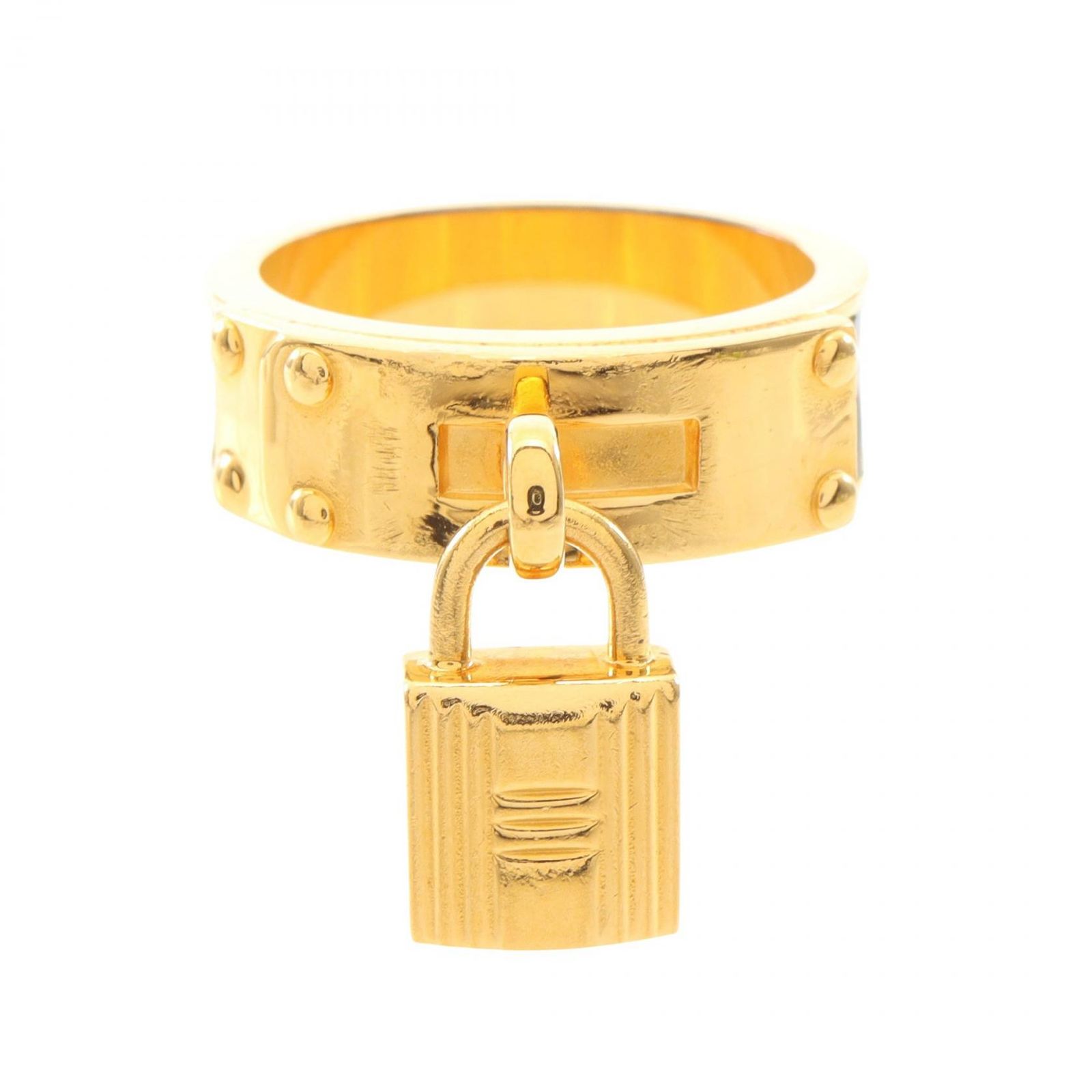 エルメス HERMES スカーフリング ケリー エキゾチックレザー スカーフリング レディース Used A