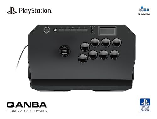 Qanba Drone 2 クァンバ ドローン 2 アーケード ジョイスティック (PlayStation?5 / PlayStation?4 / PC) 日本語版【PlayStation 日本国内公式ライセンス商品】so 287e2904