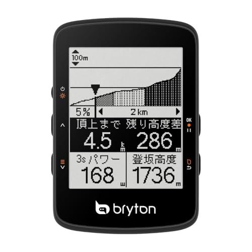 ブライトン(Bryton) Rider 460E サイクルコンピューター サイコン 自転車用ルートナビ GPS搭載 2.6 インチ ディスプレイ 無線 ANT+対応 (Rider 460(本体のみ))so 191917dd
