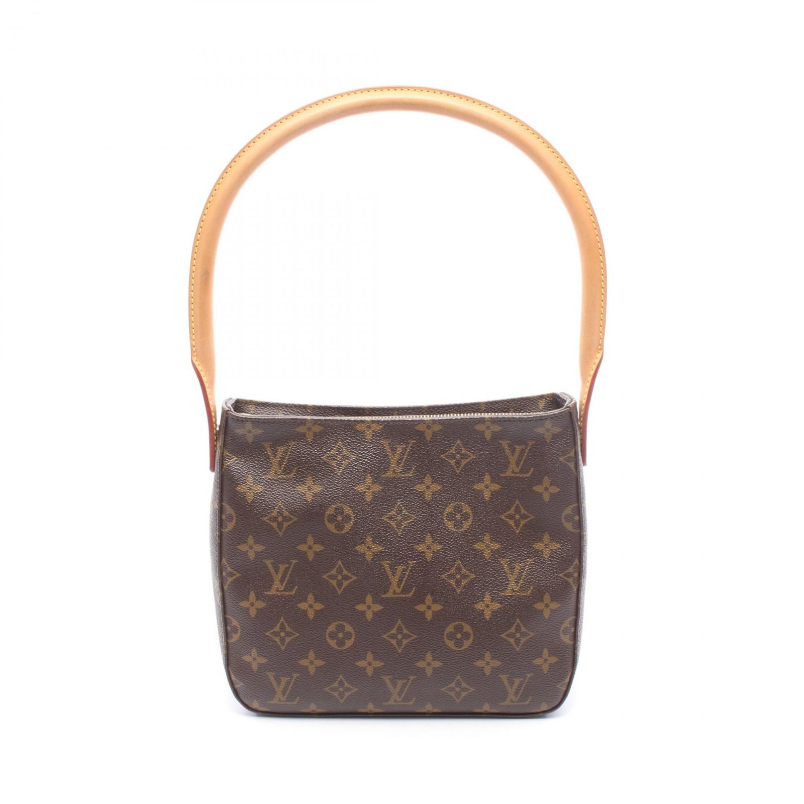 ルイ・ヴィトン LOUIS VUITTON ショルダーバッグ ルーピングMM M51146 PVCコーティングキャンバス レザー ルーピングMM レディース Used A