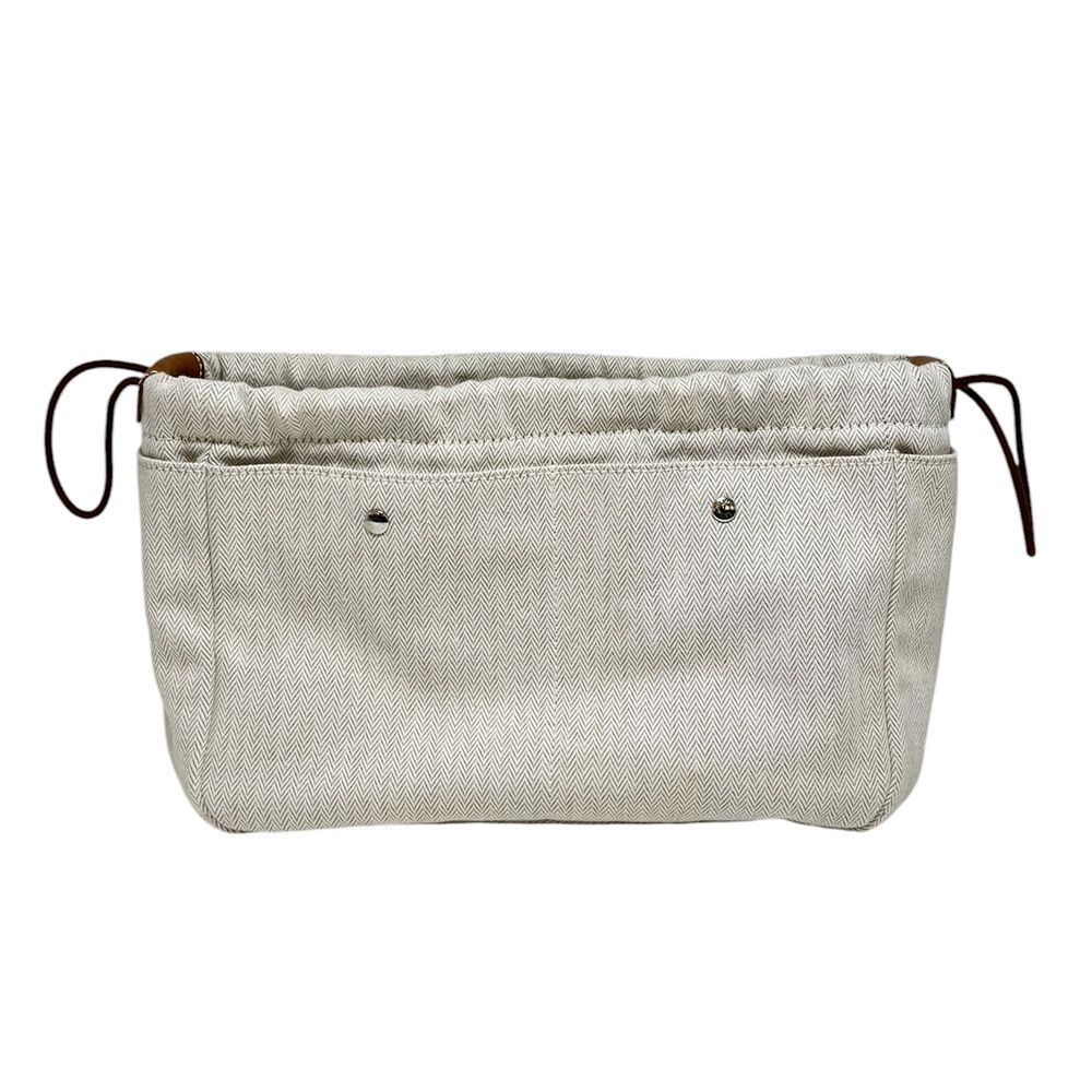 HERMES【エルメス】ポーチ フールビ25 インナーバッグ キャンバス