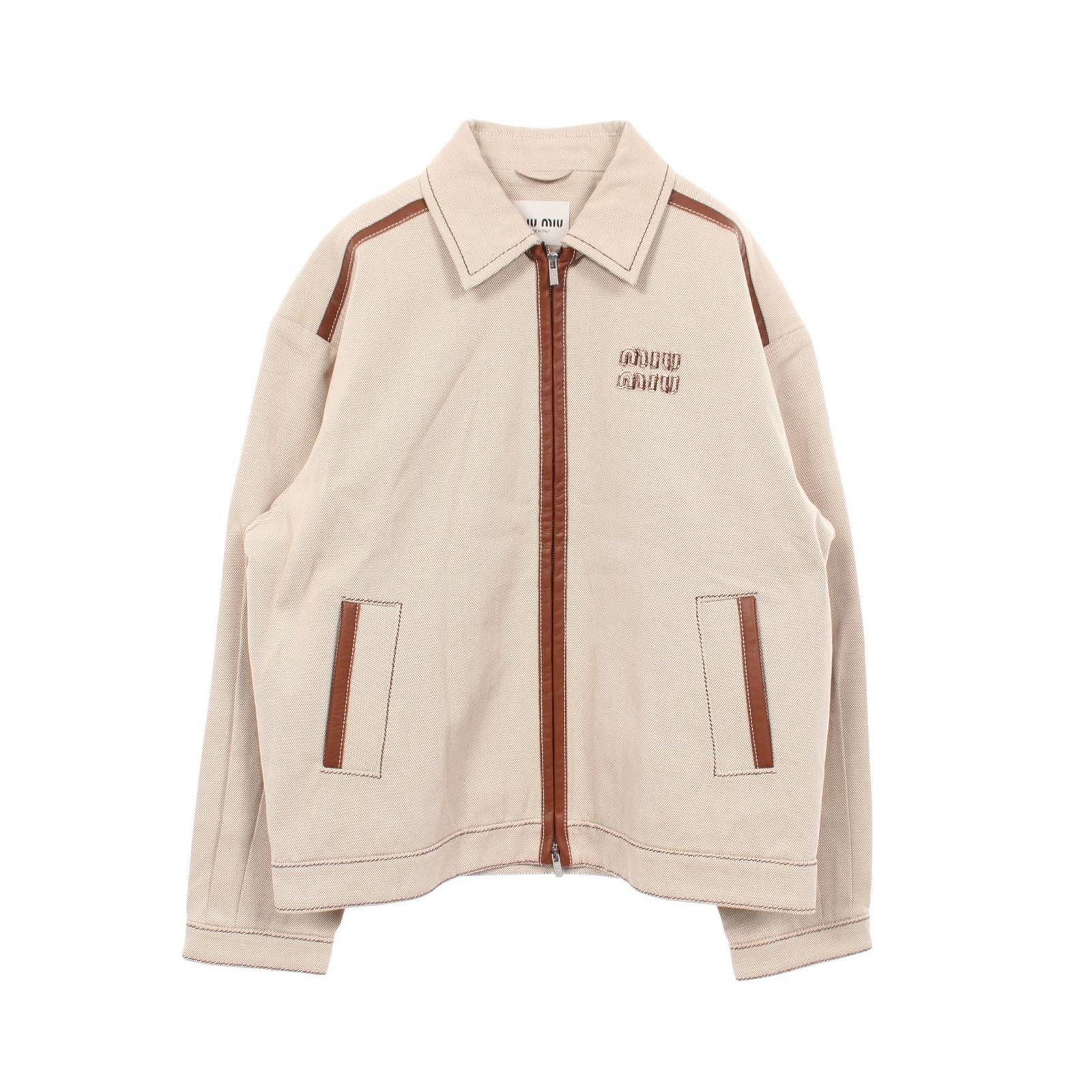 ミュウ ミュウ Miu Miu ジャガード ブルゾン その他 ジャケット メンズ Used A