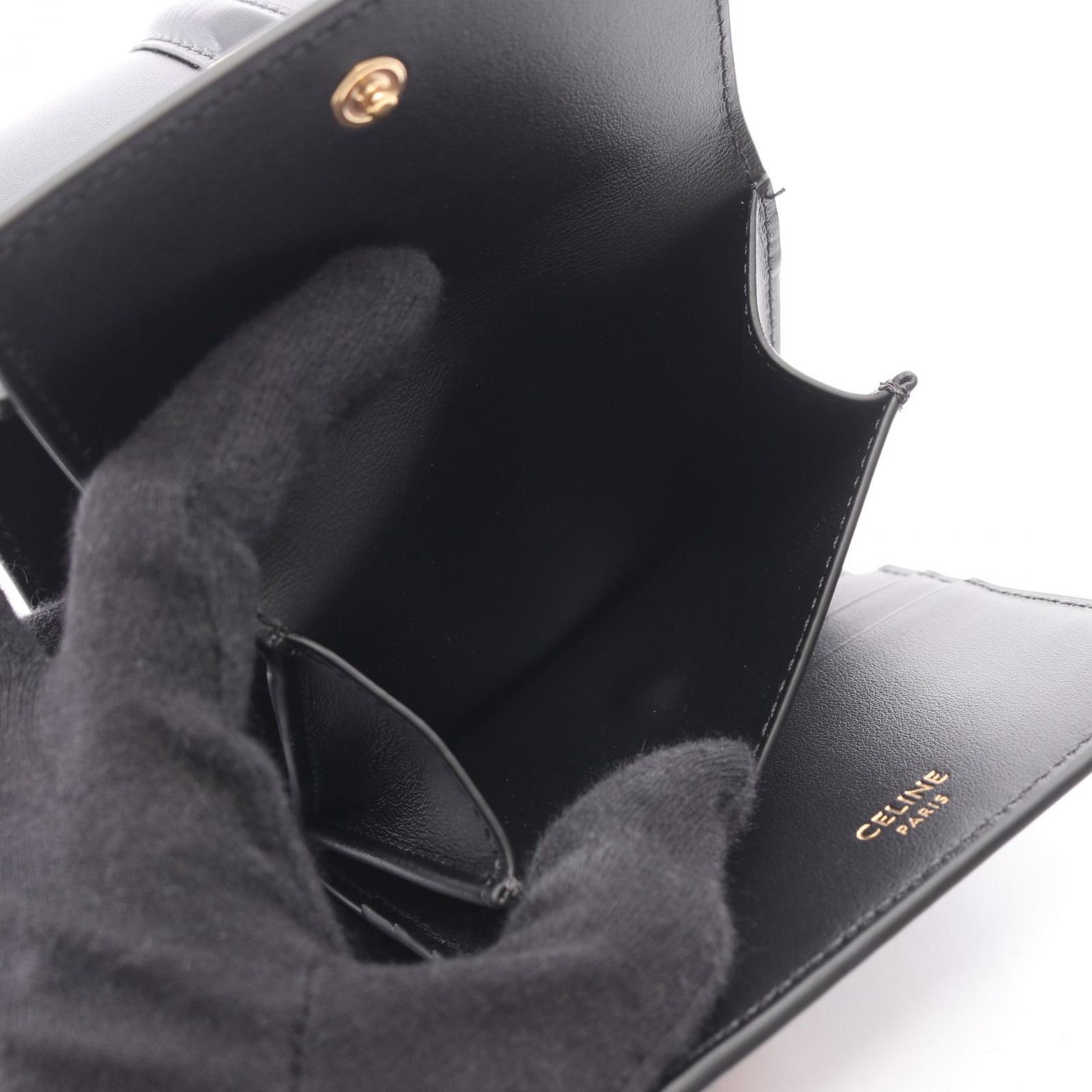 セリーヌ CELINE 三つ折り財布 スモール トリフォールドウォレット 16 