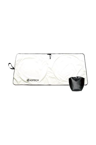 【新品】エーモン(amon) ラディテック サンシェードS 遮熱・放射冷却特殊素材-5℃ 遮光率99.99% 温度上昇・劣化を防ぐ4層構造 UVカット 日よけ 取付簡単 遮光 遮熱 断熱 収納バッグ付き 4842 販売ルート限定品 f23d2aef
