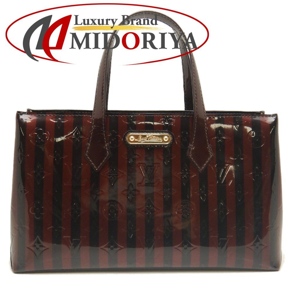 LOUIS VUITTON ルイヴィトン ヴェルニ ウィルシャーPM M91701 ハンドバッグ アマラント レディース /253855【中古】