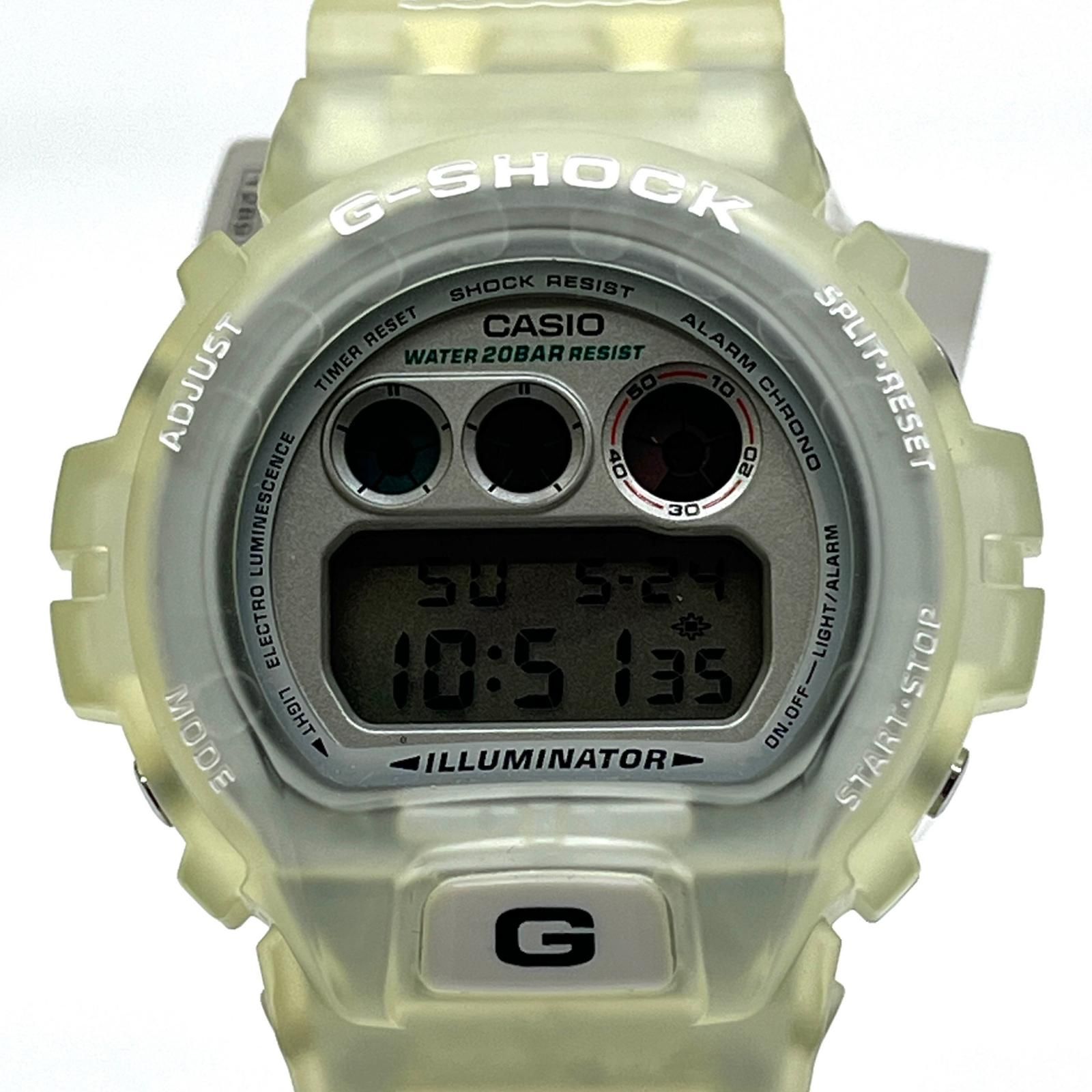 【加古川店】 中古 G-SHOCK | ジーショック 腕時計 25周年復刻 ｲﾙｸｼﾞ DW-6900K-8BJF ホワイト 【131】