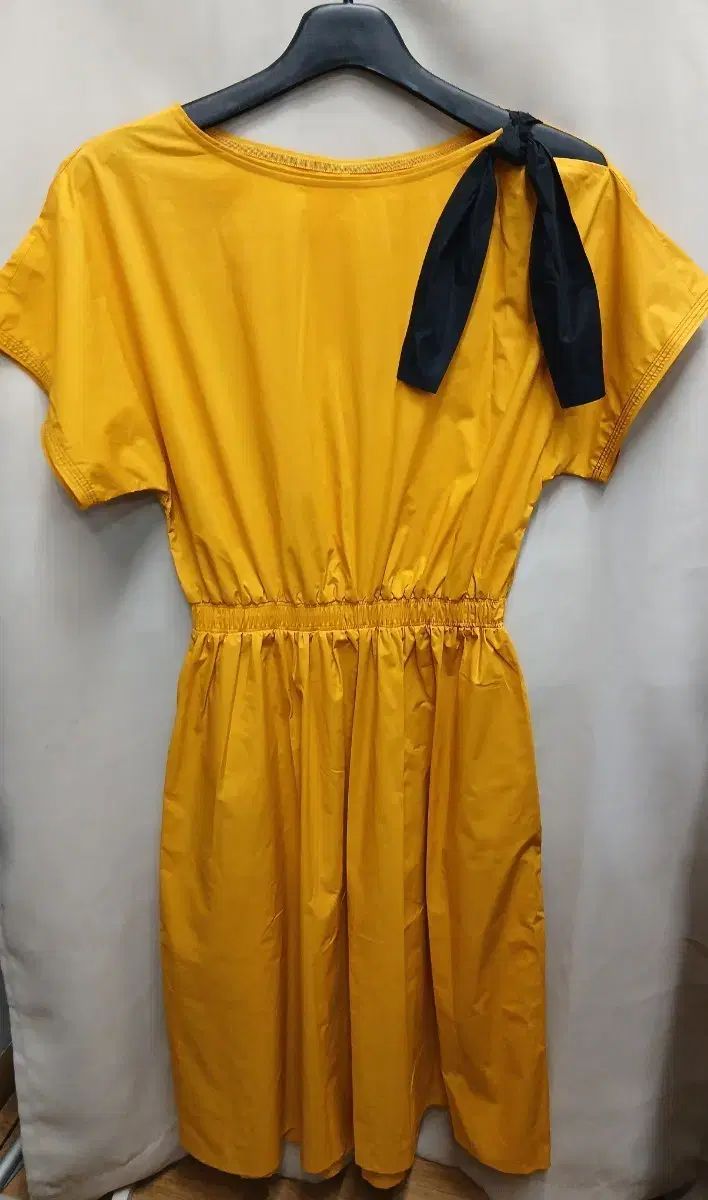 SJSJ The HANDSOME イェロー RIBBON POINT ONE PIECE XS 80-85