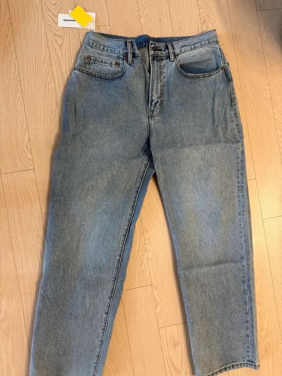 ディスイズネバーザット レギュラー デニムパンツ L 新品