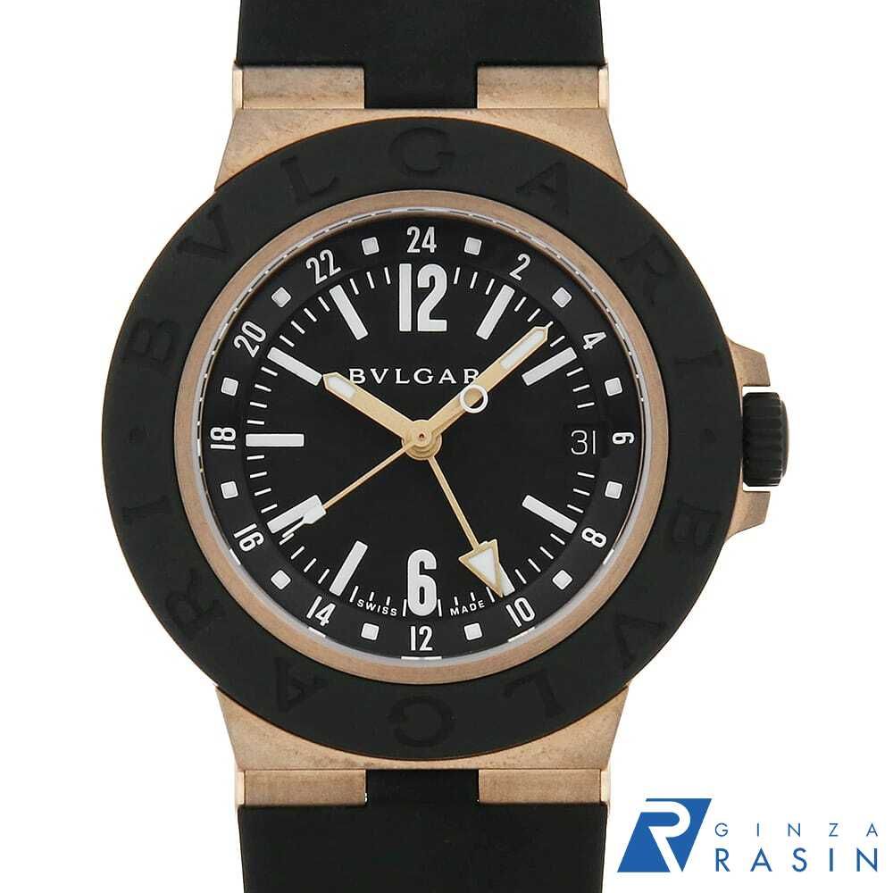 ブルガリ ブロンゾ GMT 104241 中古 メンズ