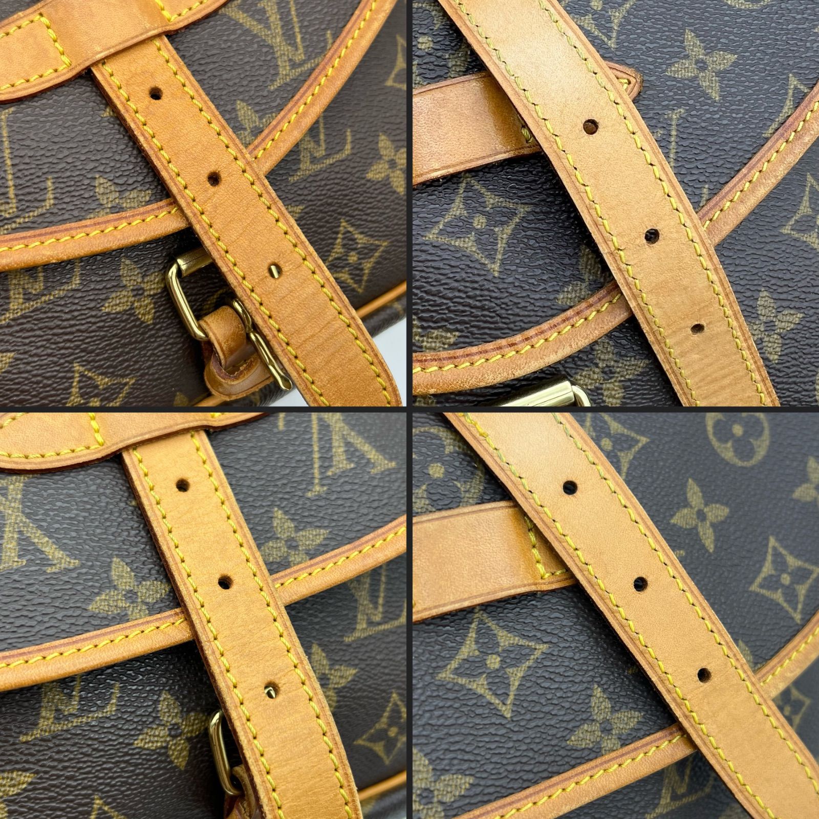 LOUIS VUITTON ルイヴィトン ソミュール30 モノグラム ショルダー 