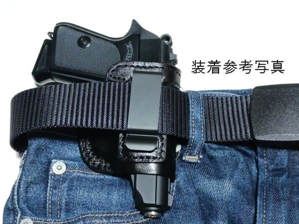 ワルサー Walther PPK PPK/S用 革製 インサイドホルスター コン