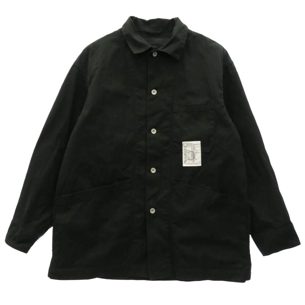NEIGHBORHOOD ネイバーフッド 25SS 251AQNH-JKM02 BW.SHORT COAT BLACK & WHITE シリーズ ワーク コート ブラック系 L【中古】
