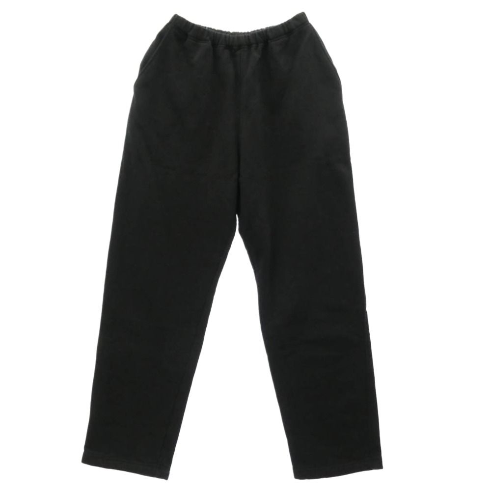 COMOLI コモリ 25AW C03-05003 コットン裏毛 パンツ ブラック系 2【中古】