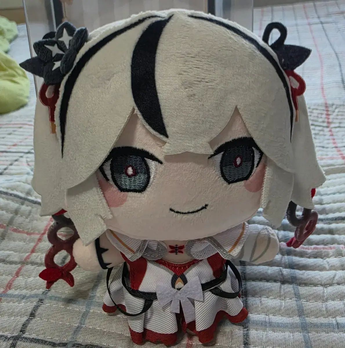 明朝キャメル・リア ぬいぐるみ (公式グッズ) キャメル被り