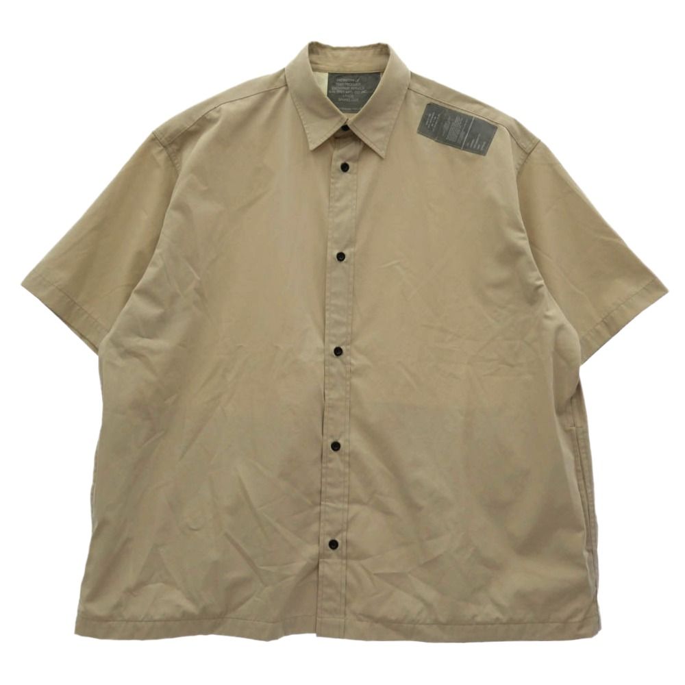 N.HOOLYWOOD エヌハリウッド 25SS 9251-SH50-005 HALF SLEEVE SHIRT ハーフスリーブ ミルスペック 半袖 シャツ ベージュ系 40【中古】