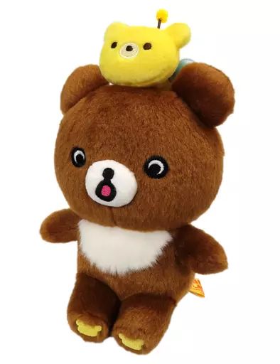 リラックマとタワーレコードコラボ！びっくりぬいぐるみ(チャイロイコグマ) 中古】ぬいぐるみ チャイロイコグマ コラボびっくりぬいぐるみ