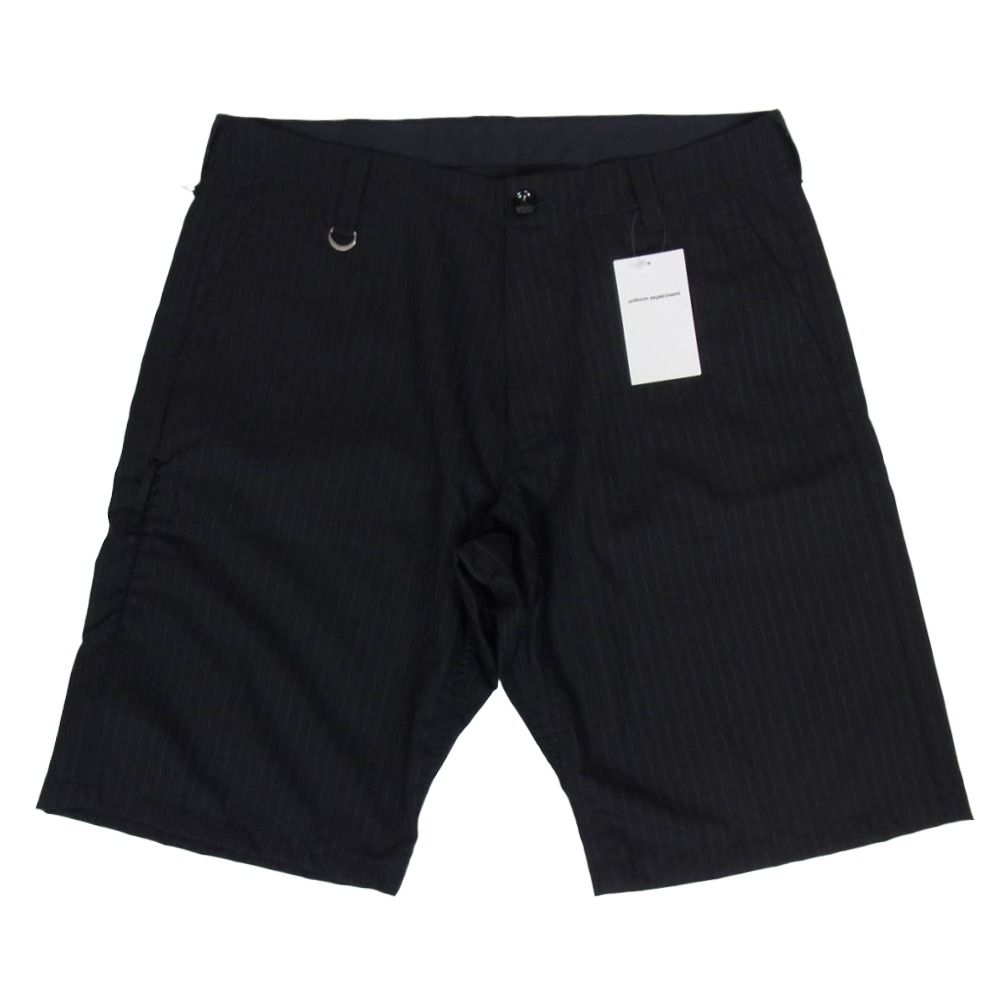 uniform experiment ユニフォームエクスペリメント 22SS UE-220022 WOOL RELAX FIT SHORTS ウール リラックス フィット ショーツ ショート ハーフ パンツ ブラック系 4【中古】