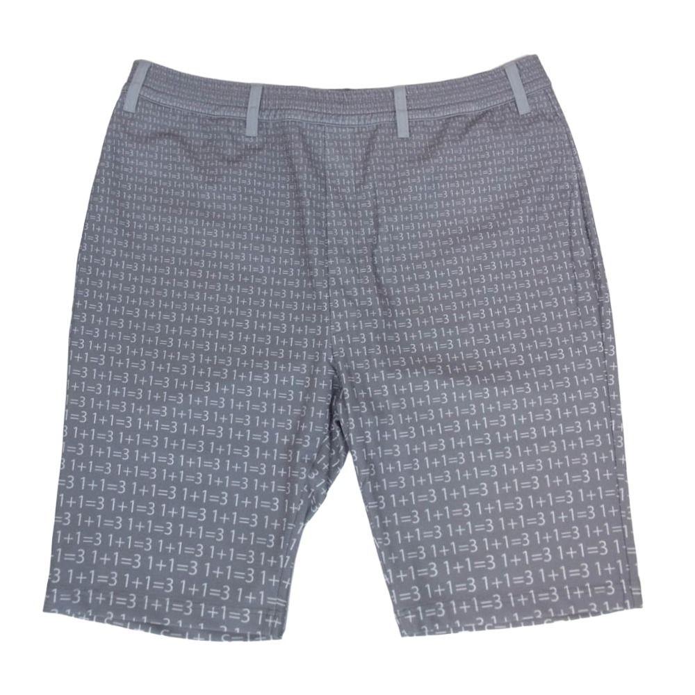 1piu1uguale3 ウノピュウノウグァーレトレ GRP132 POE455 GOLF PRODUCE BY PANZETTA GIROLAMO SHORT PANTS ショートパンツ ショーツ ハーフパンツ グレー系 VI【中古】