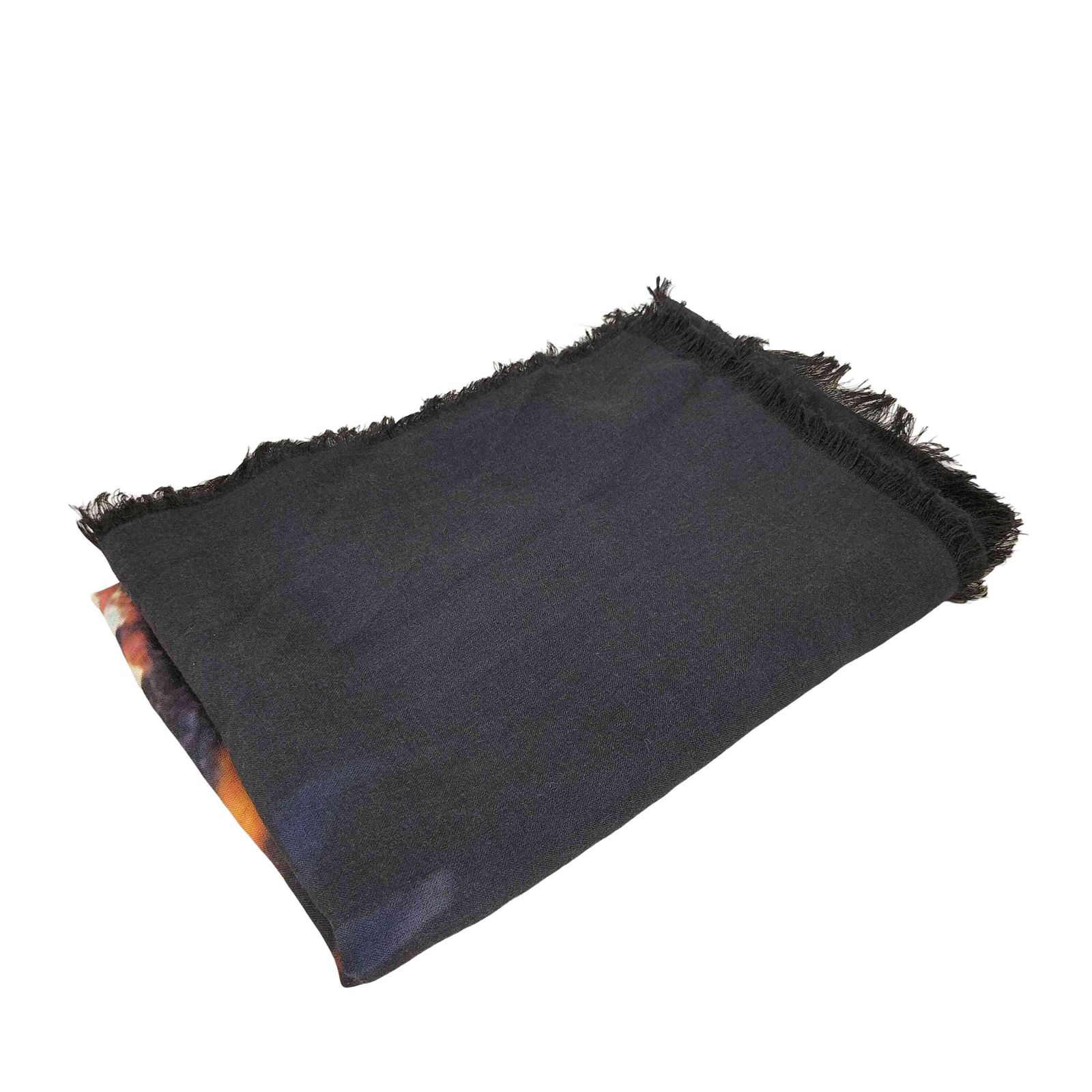 ジバンシィ GIVENCHY Silk Cashmere シルク カシミヤ バージンウール ロットワイラープリント ストール レディース 表記無