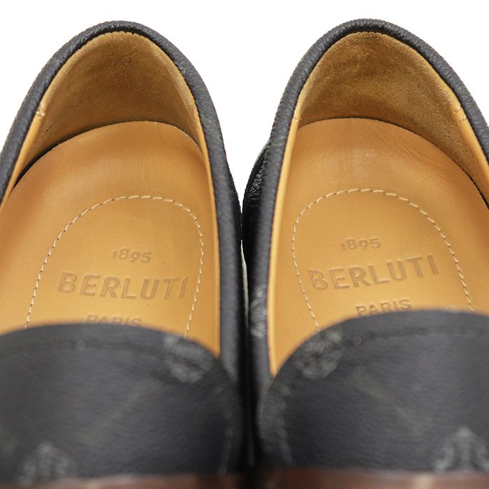 美品】Berluti ベルルッティ シグネチャーレザーローファー サイズ 8 1