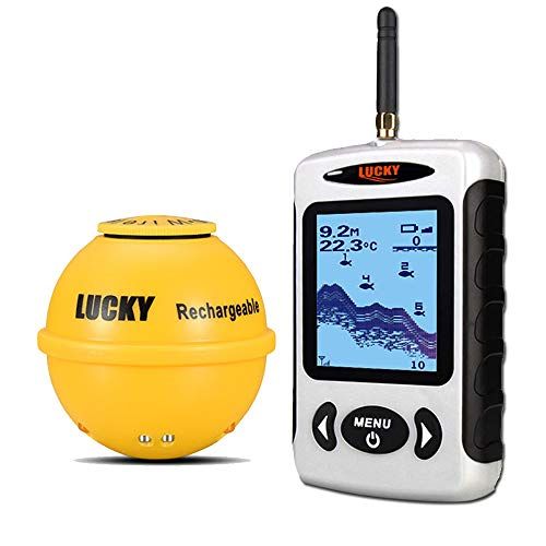 LUCKYLAKER 魚群探知機 ワイヤレス 投げ式 魚探 集魚灯機能付きソーナー 釣り道具 陸釣り 船釣り 磯釣り 深場釣り 夜釣り★m efffa627