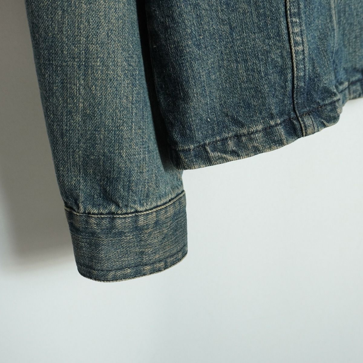 希少 90S 98AW HELMUT LANG ヘルムートラング GTRタグ ビンテージ加工 