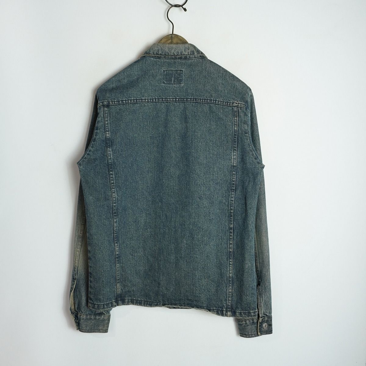 希少 90S 98AW HELMUT LANG ヘルムートラング GTRタグ ビンテージ加工 