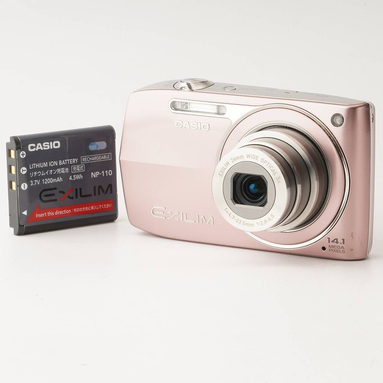 カシオ Casio EXILIM EX-Z2000 ピンク 5x 広角 光学ズーム - メルカリ