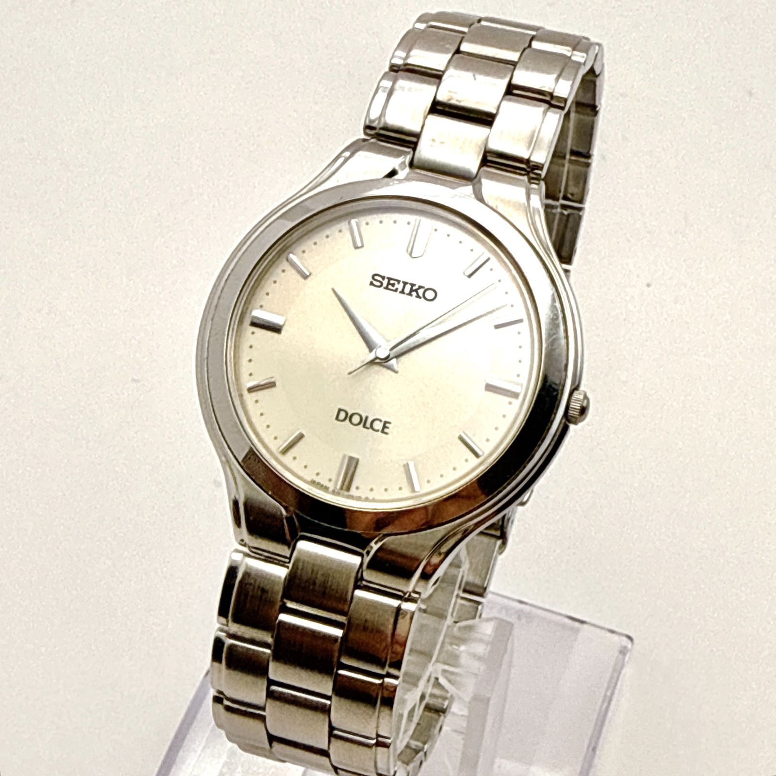 B153【稼働品・高精度年差クォーツ】 SEIKO DOLCE セイコー ドルチェ