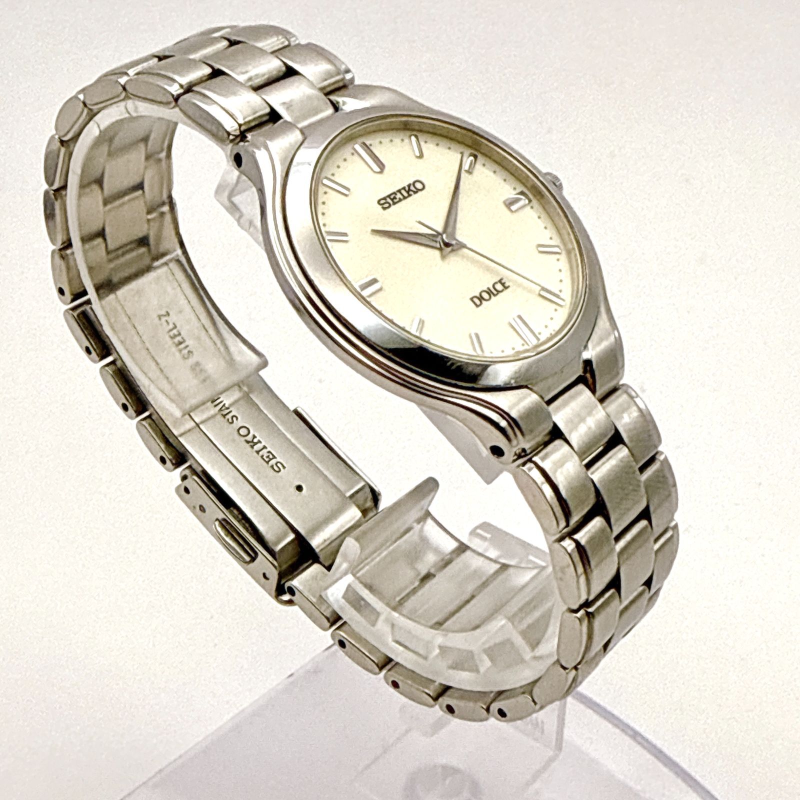 B153【稼働品・高精度年差クォーツ】 SEIKO DOLCE セイコー ドルチェ