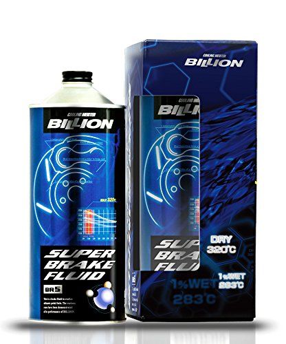 BILLION ビリオン スーパーブレーキフルード BR5 ドライ沸点320℃ 高沸点&強靭なペダルフィール ストリートからサーキット走行まで オールシーズン使用可能なレーシングスペック 1L BBF-05so 1c553325