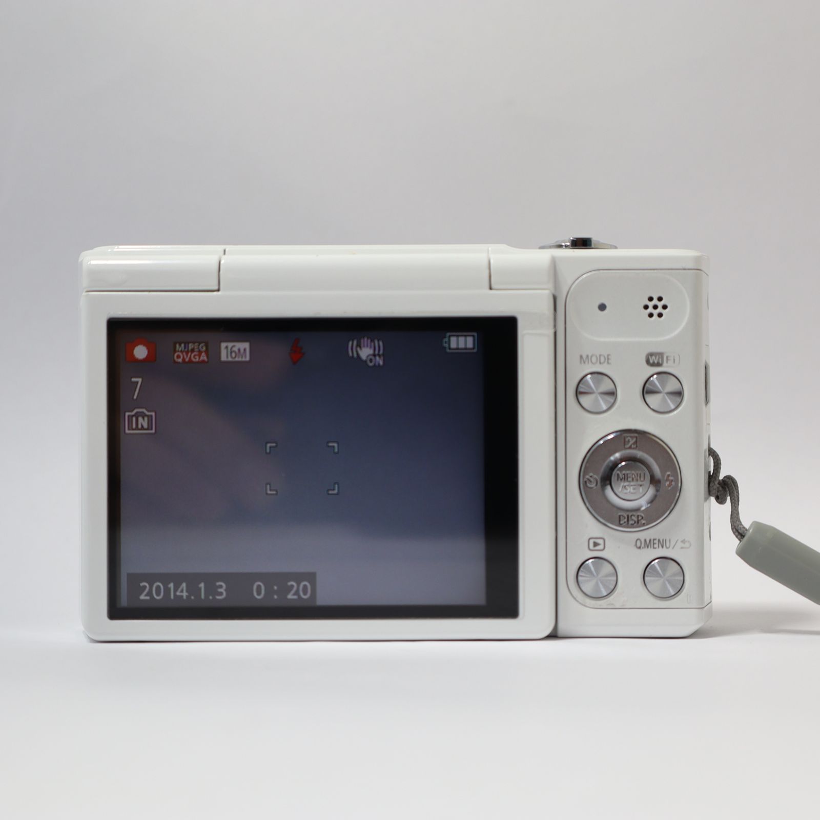 Panasonic LUMIX DMC-SZ10 ホワイト 動作確認済み デジタルカメラ