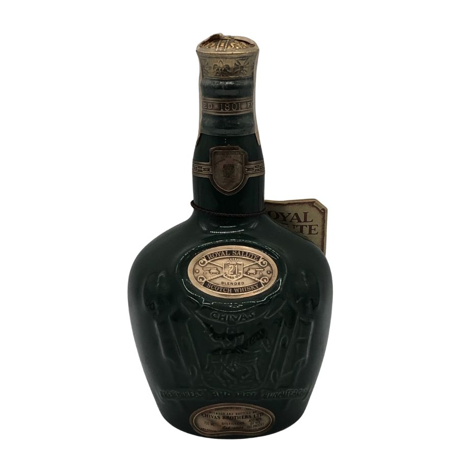 シーバスブラザーズ ロイヤル サルート 21年 緑陶器 700ml 40【J2】