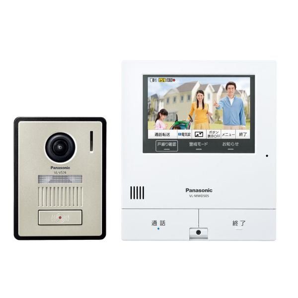 【新品】Panasonic スマホで外でもドアホン テレビドアホン VL-SVD505KF