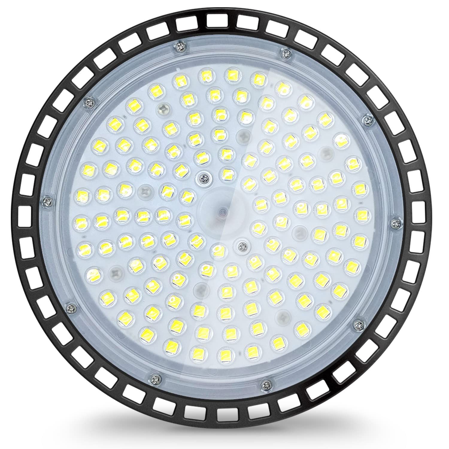 LVYUAN(リョクエン) 【1個入】150W 高天井灯 LED高天井照明 LED 投光器 入力電圧：AC 85-265V、100/200V対応可能 ペンダントライト24000LM 高天井照明 UFO型 屋内屋外兼用 IP66 防水 吊り下げ 0e4cfb6e