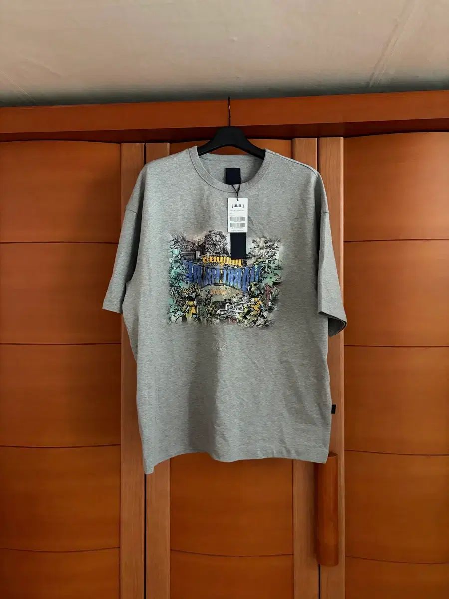 ジュンジェイ HIROKI AMUSEMENT PARK セミオーバーサイズ ショートスリーブ L
