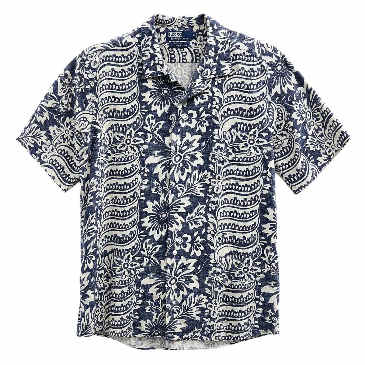 POLO RALPH LAUREN 90s ヴィンテージ ベイズリー ハワイアン シャツ L