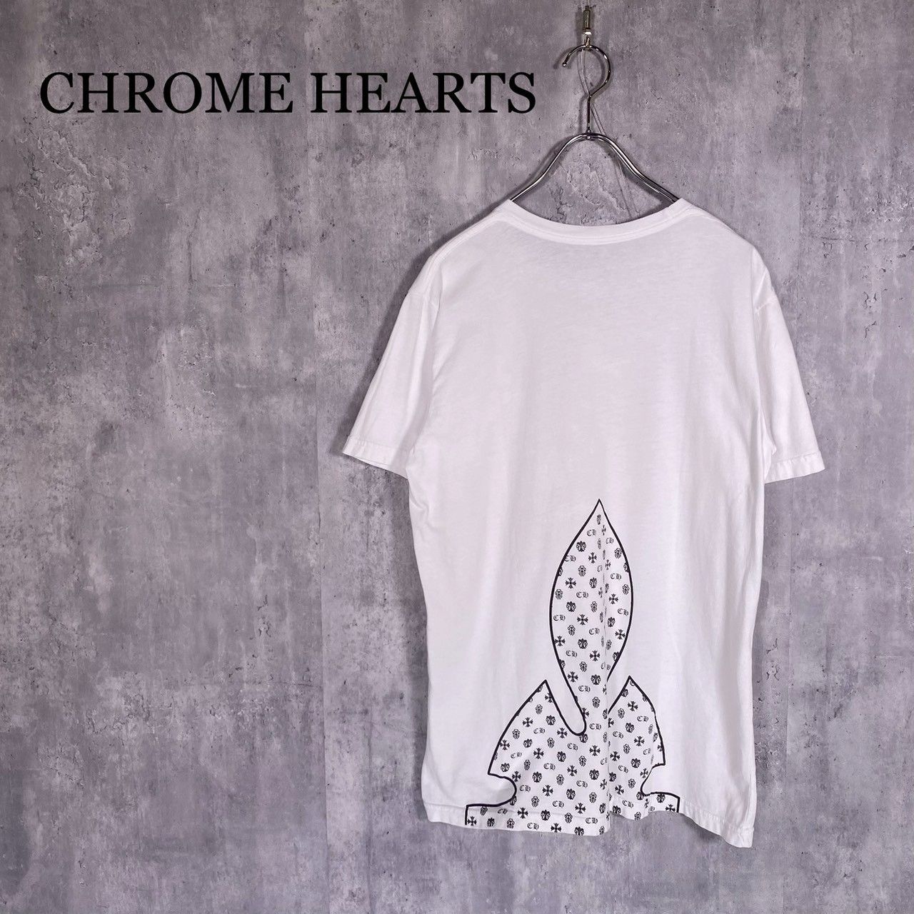 『CHROME HEARTS』 (M) フレアニーモチーフTシャツ カットソー