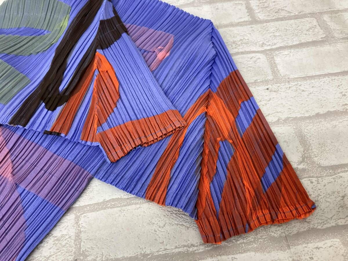 プリーツプリーズ 半袖カットソー サイズ４ PP12-JK534 PLEATS PLEASE PP12-JK534 プリーツプリーズ イッセイミヤケ 半袖T