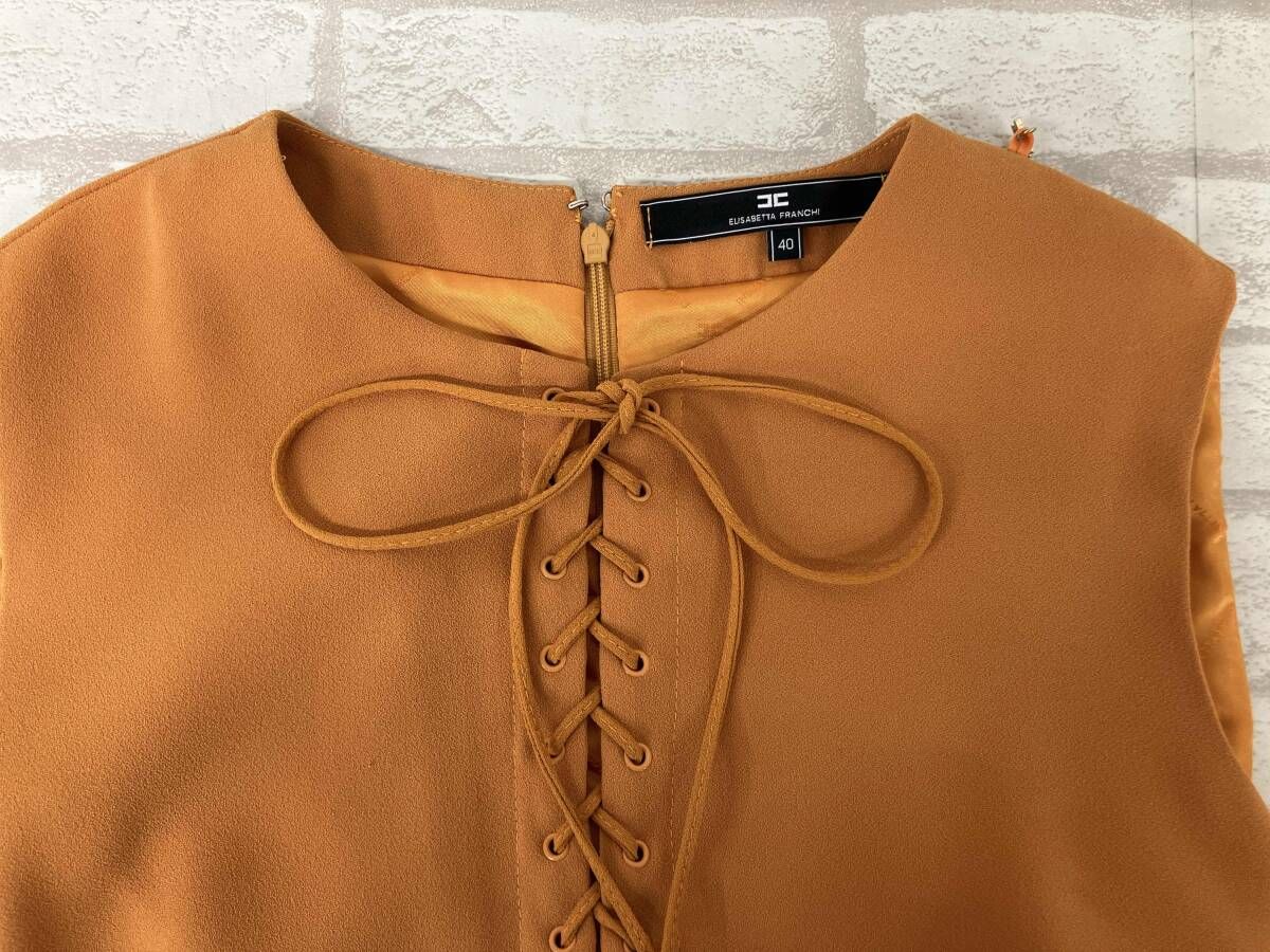 ELISABETTA FRANCHI エリザベッタ フランキ ノースリーブ ワンピース