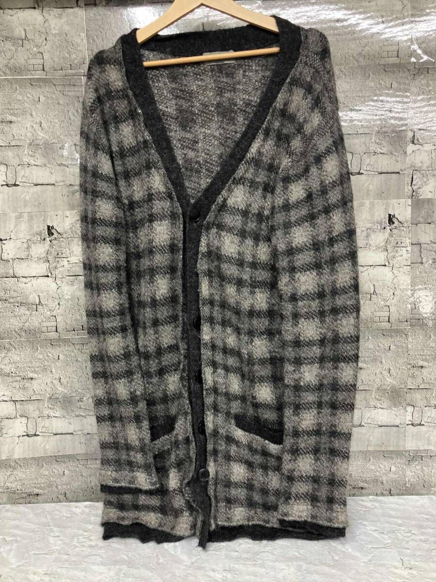 YOHJI YAMAMOTO POUR HOMME カーディガン グレー