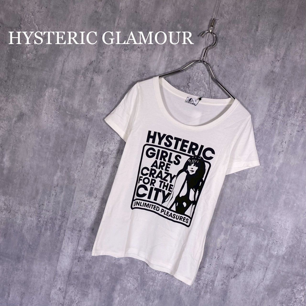 『HYSTERIC GLAMOUR』 (Free) ガールズアークレイジーTシャツ